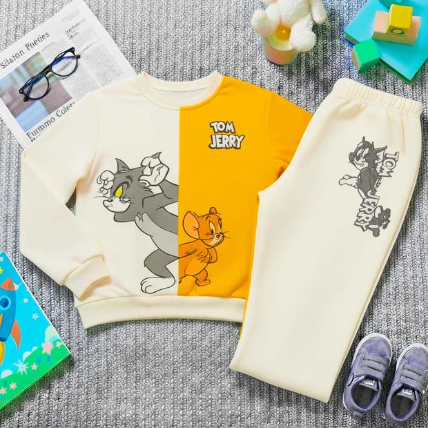 Tom & Jerry Printed Winter Kids Suit