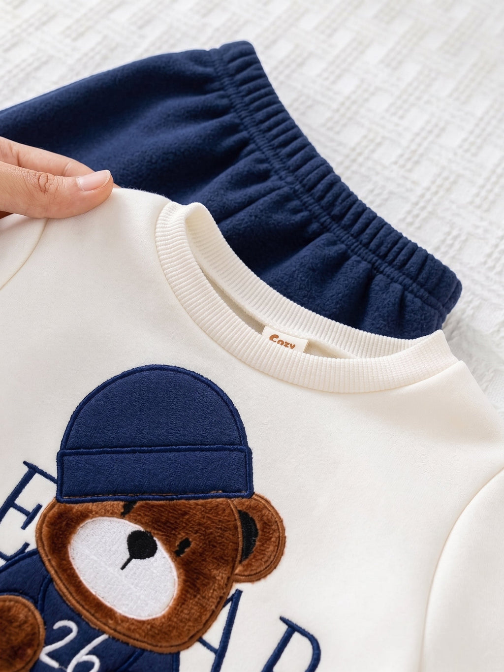 Brown Bear 26 Printed Winter Kids Suit