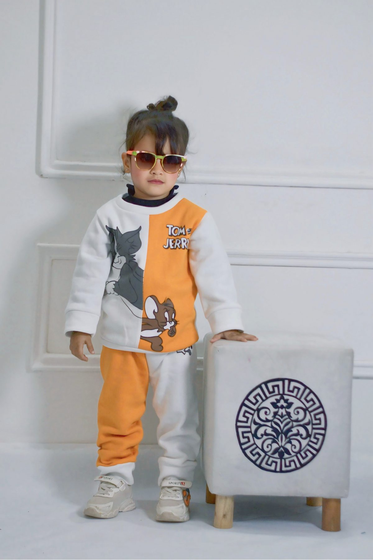 Tom & Jerry Printed Winter Kids Suit