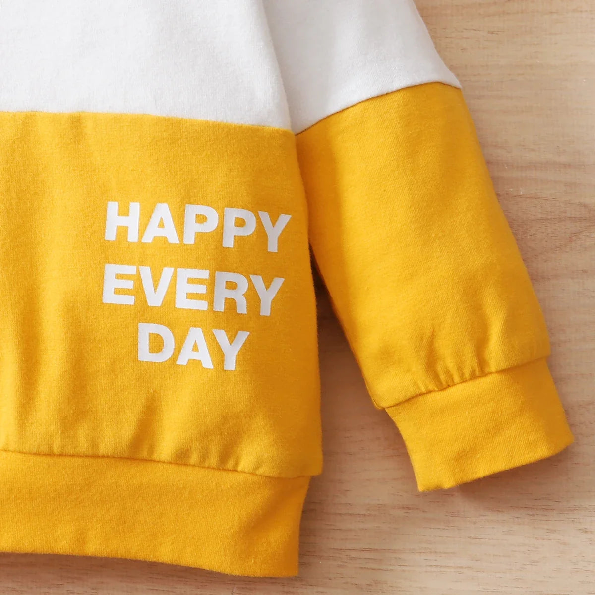 Yellow Panel Winter Kids Suit