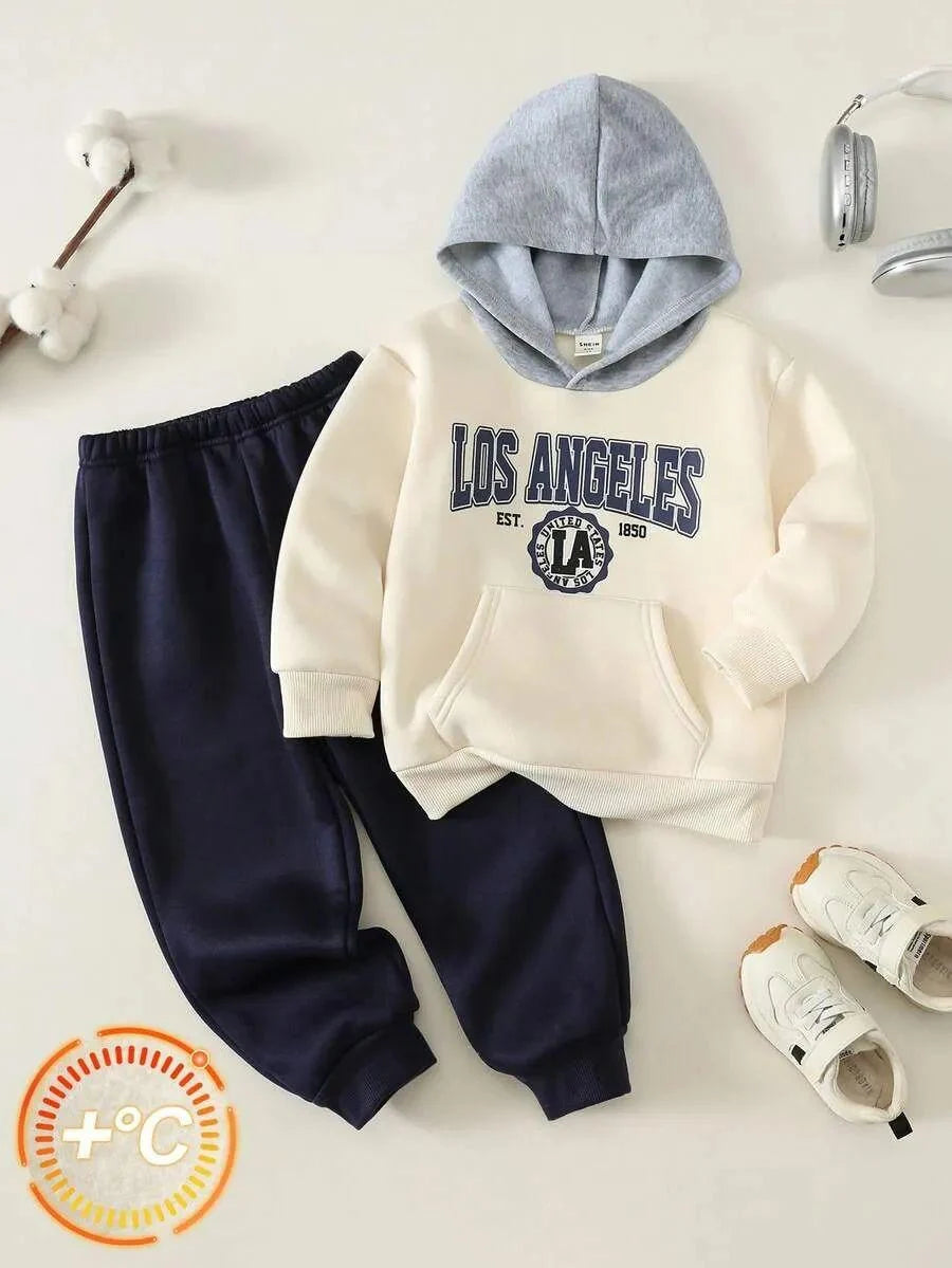 Los Angeles Printed Winter Kids Suit