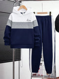 Hoodie Style Panel King Printed Winter Kid's Suit (7 to 14 Years)