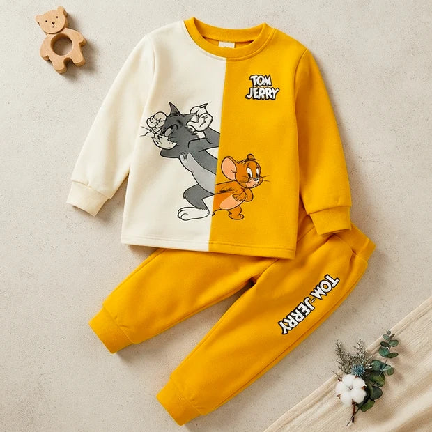 Tom & Jerry Printed Winter Kids Suit